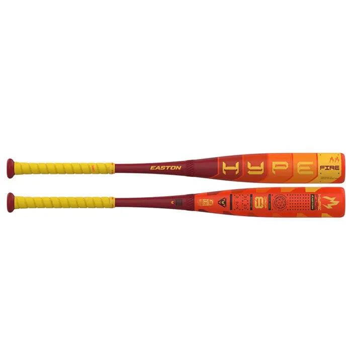 2025 Easton Hype Fire USSSA 1.15 BPF (-8) Youth Baseball Bat 2 3/4 Inch: EUT5HYP8