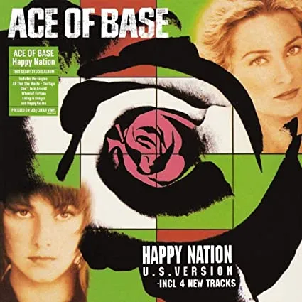 Ace of Base Happy Nation [140-Gram Clear Vinyl] [Import]