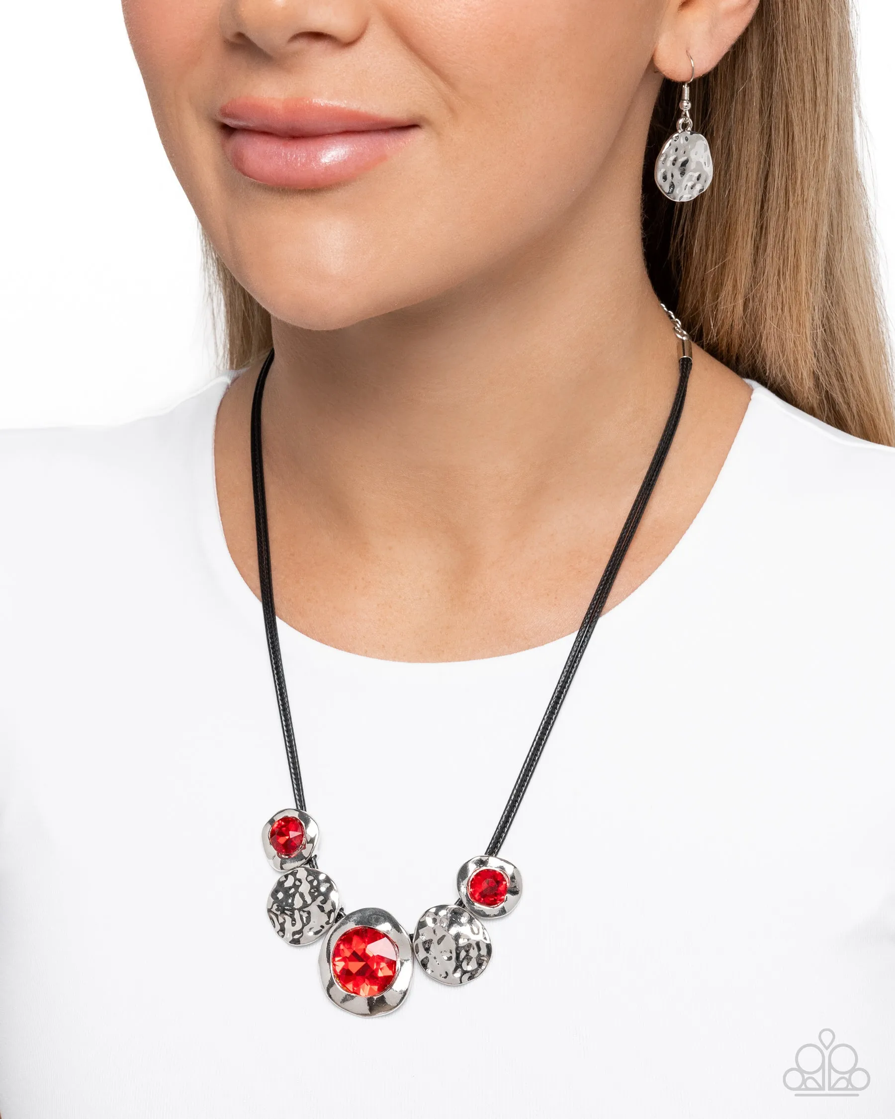 All I Want Is New - Red Necklace - Paparazzi Accessories