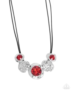 All I Want Is New - Red Necklace - Paparazzi Accessories