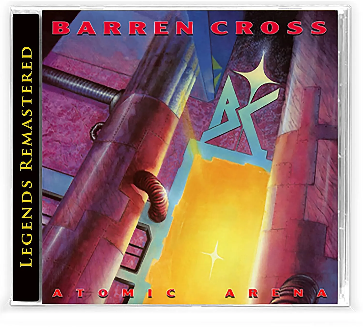 BARREN CROSS - ATOMIC ARENA (CD, 2020, Retroactive Records) Must-have Remaster!