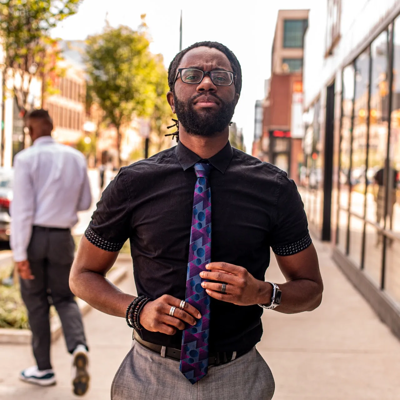 Beacons and Bravery Silk Tie