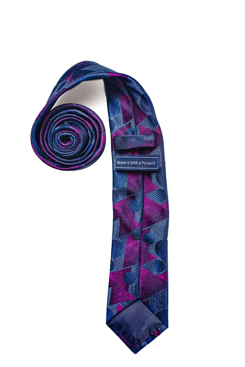 Beacons and Bravery Silk Tie