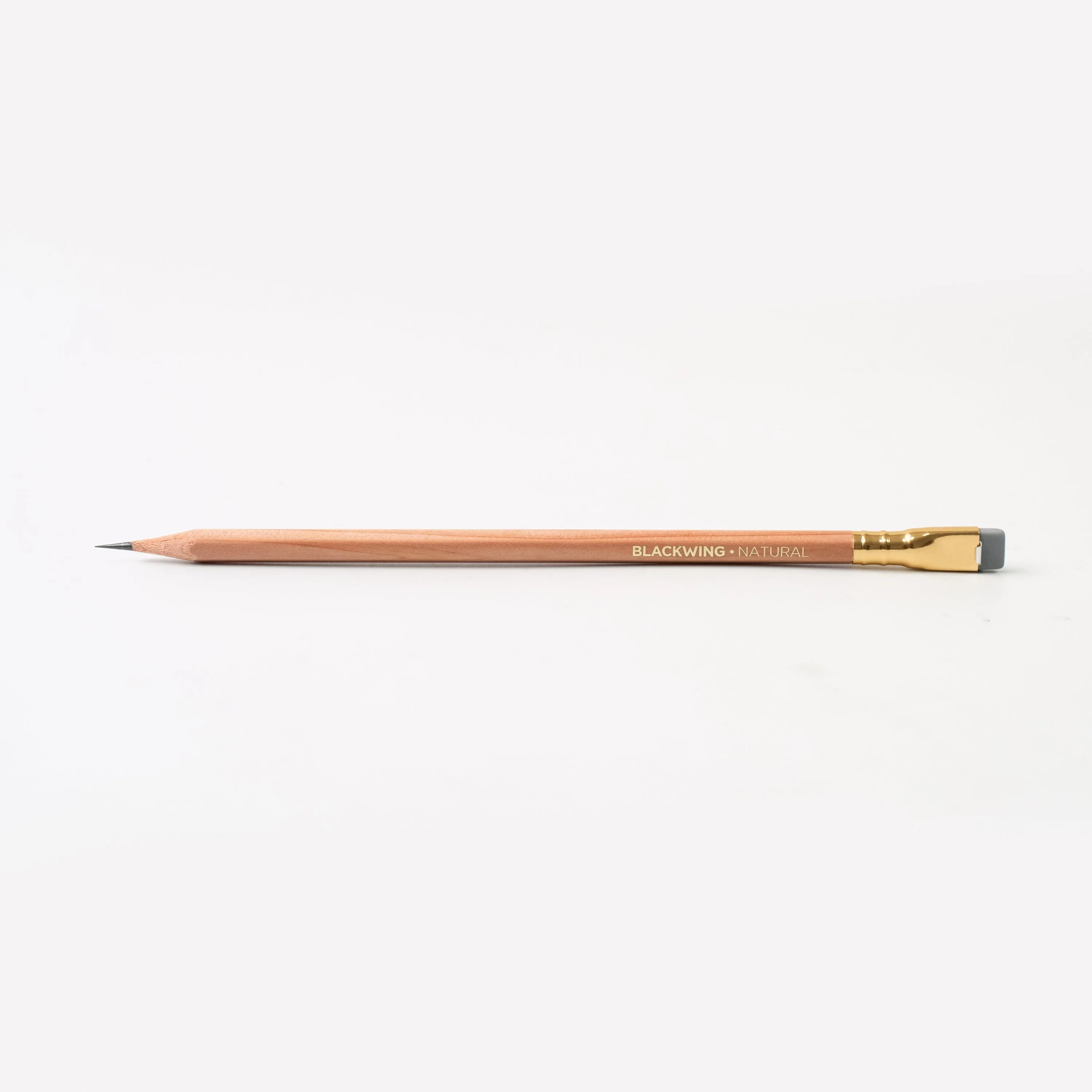 Blackwing Natural - Box of 12 | Extra Firm Black Graphite with Eraser