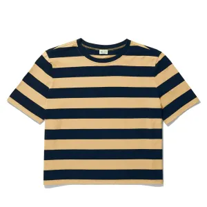 Brentwood Tee ~ Navy/Khaki