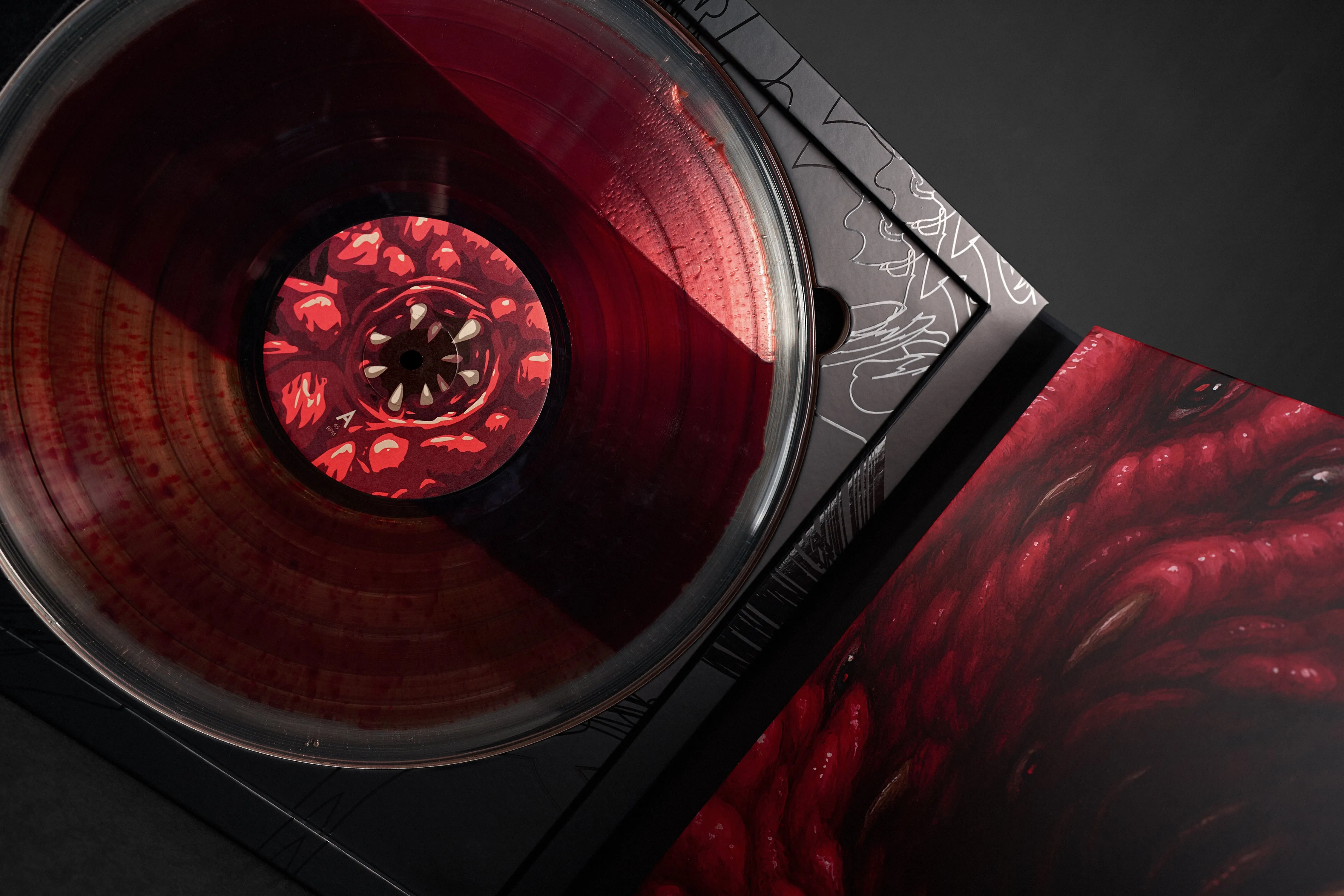 Carrion (Original Game Soundtrack) - Cris Velasco (Limited-Edition 2xLP Blood-filled Vinyl Record Boxset)