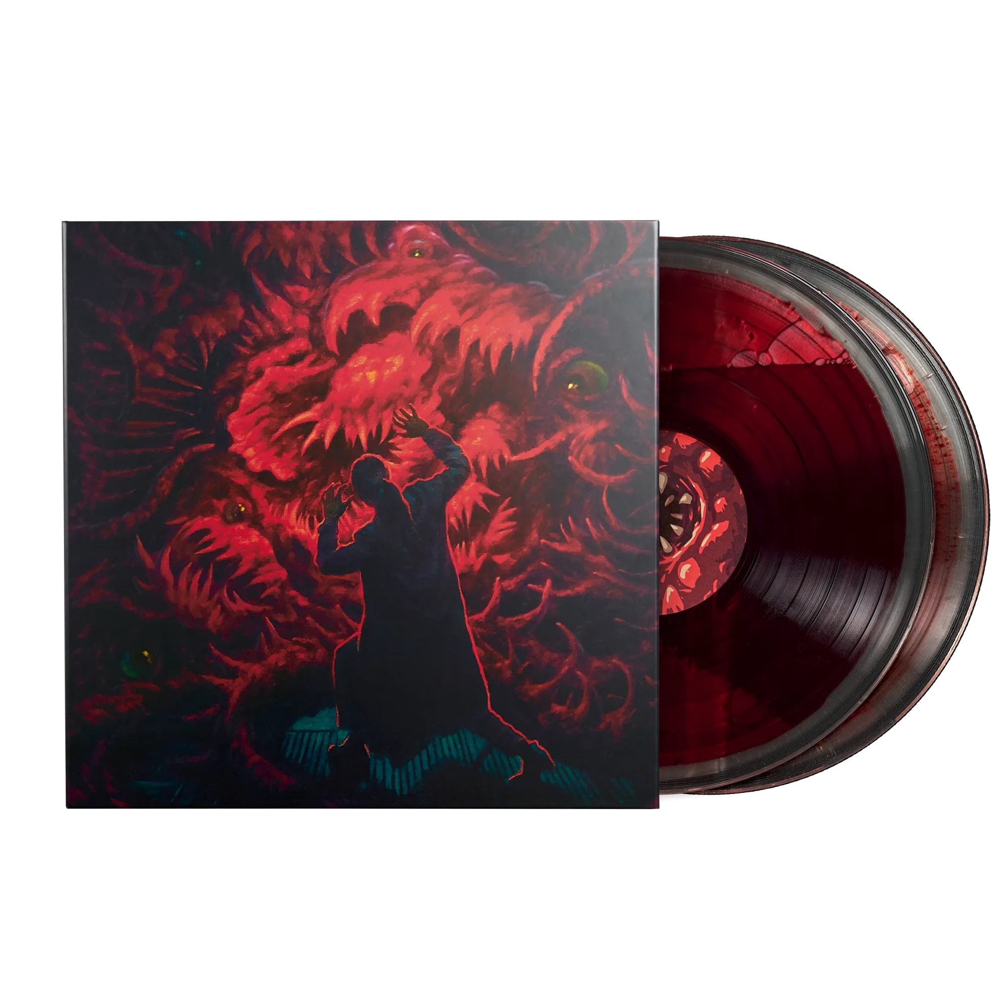 Carrion (Original Game Soundtrack) - Cris Velasco (Limited-Edition 2xLP Blood-filled Vinyl Record Boxset)