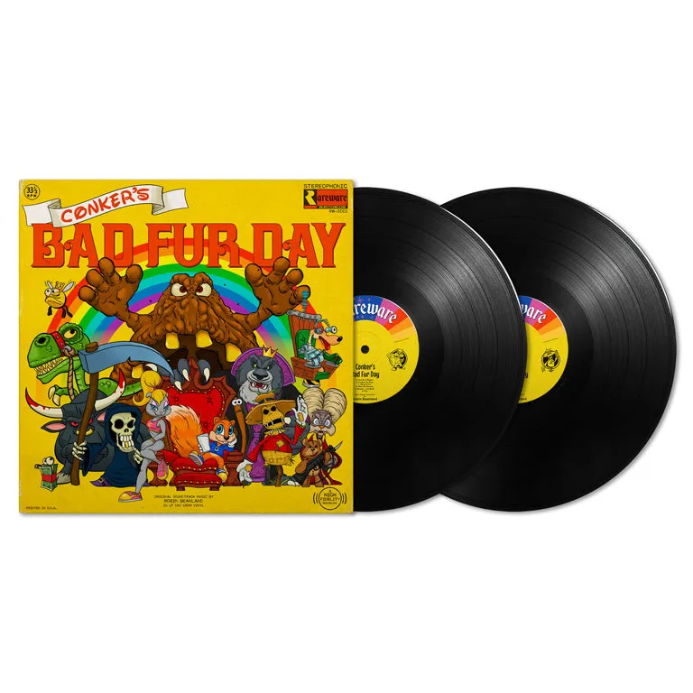 Conker’s Bad Fur Day Vinyl Soundtrack 2xLP