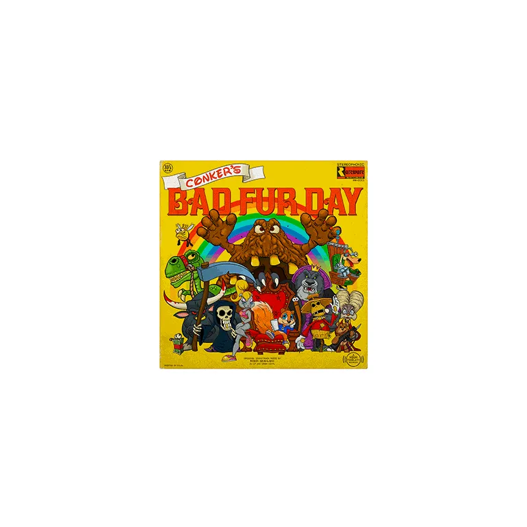 Conker’s Bad Fur Day Vinyl Soundtrack 2xLP