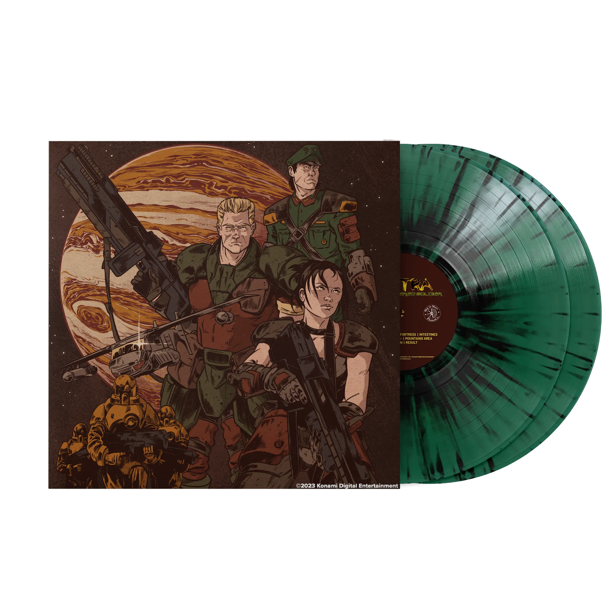 Contra: Shattered Soldier (Original Video Game Soundtrack) - Konami Kukeiha Club (2xLP Vinyl Record)