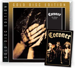 CORONER- NO MORE COLOR   Collector Card (*NEW-GOLD MAX CD, 2022, Brutal Planet) elite Swiss Thrash Perfection