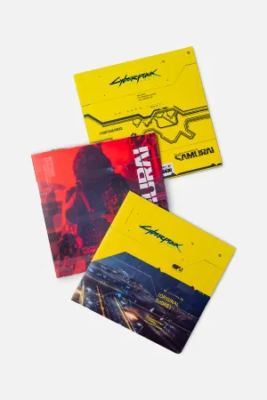 CYBERPUNK 2077 Exclusive 3LP Vinyl Set - Limited Edition Soundtrack Collection