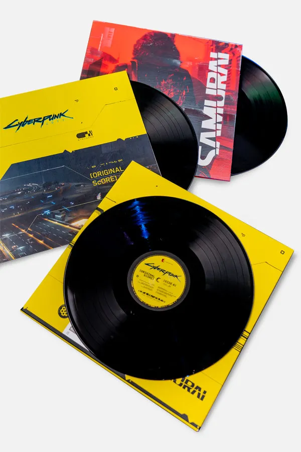 CYBERPUNK 2077 Exclusive 3LP Vinyl Set - Limited Edition Soundtrack Collection