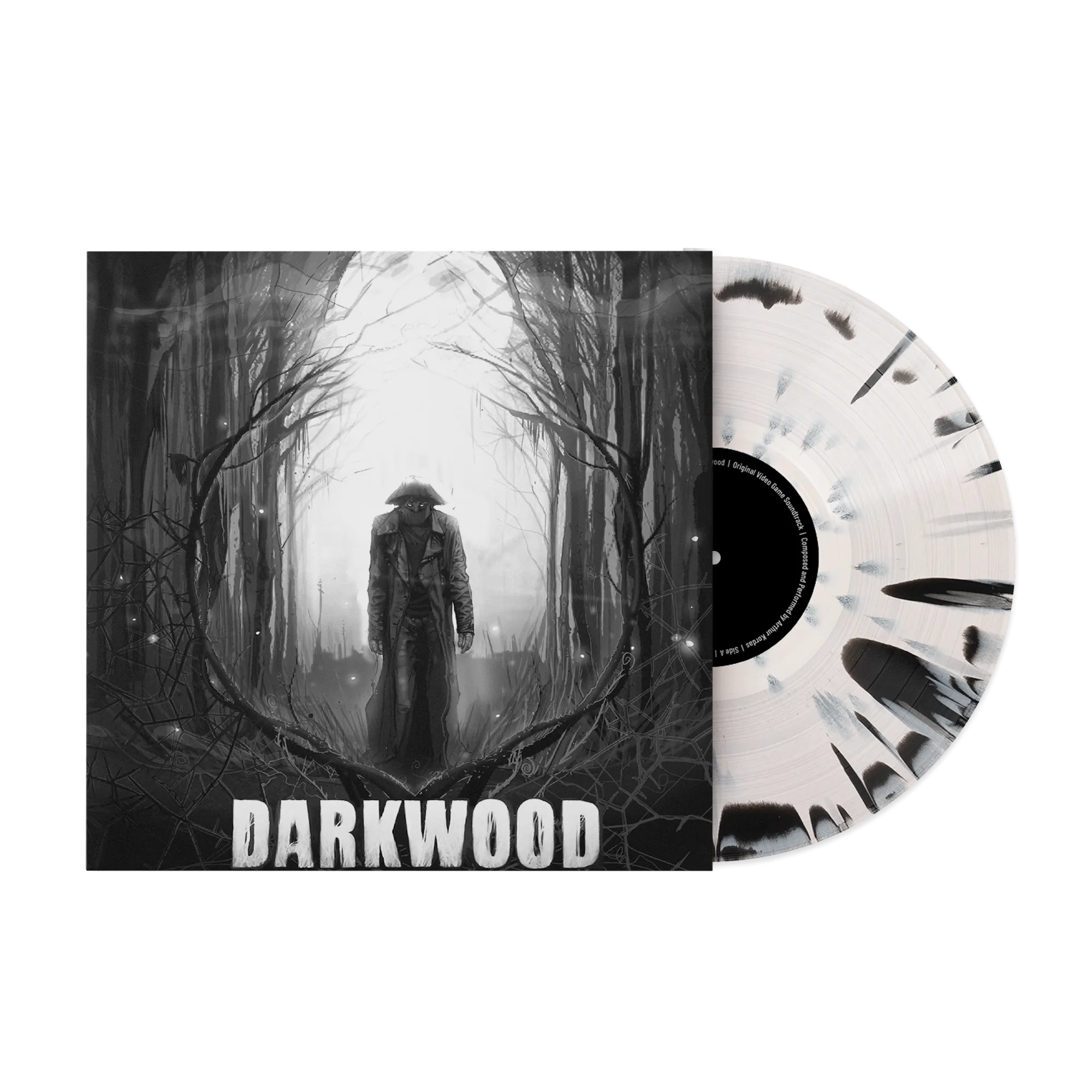 Darkwood (Original Video Game Soundtrack) - Arthur Kordas (1xLP Vinyl Record) [Materia Exclusive Black/White Splatter]