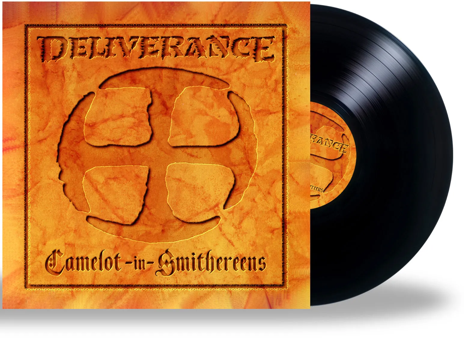 DELIVERANCE - CAMELOT IN SMITHEREENS 1995 (*NEW-BLACK VINYL, 2022, Retroactive) Betrayal