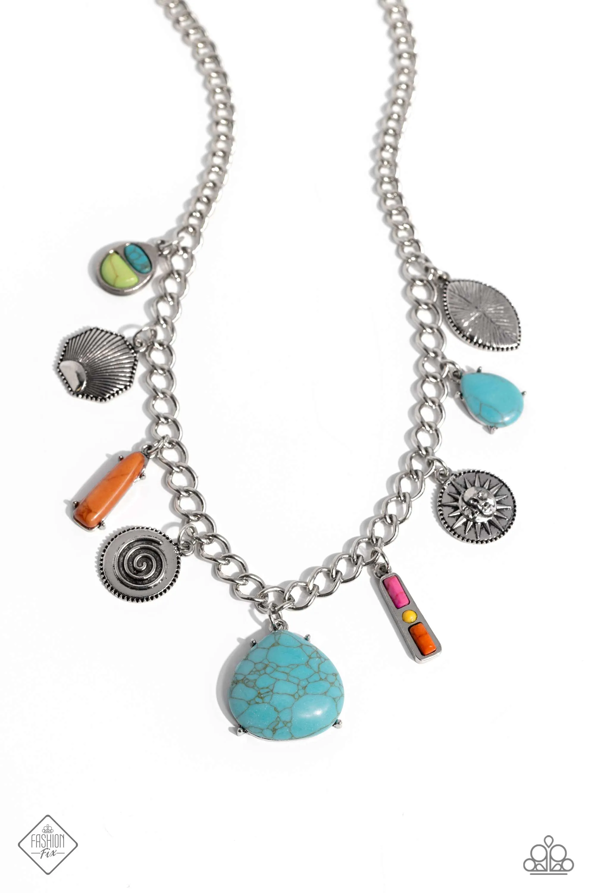 Desert Getaway - Multi Necklace - Paparazzi Accessories