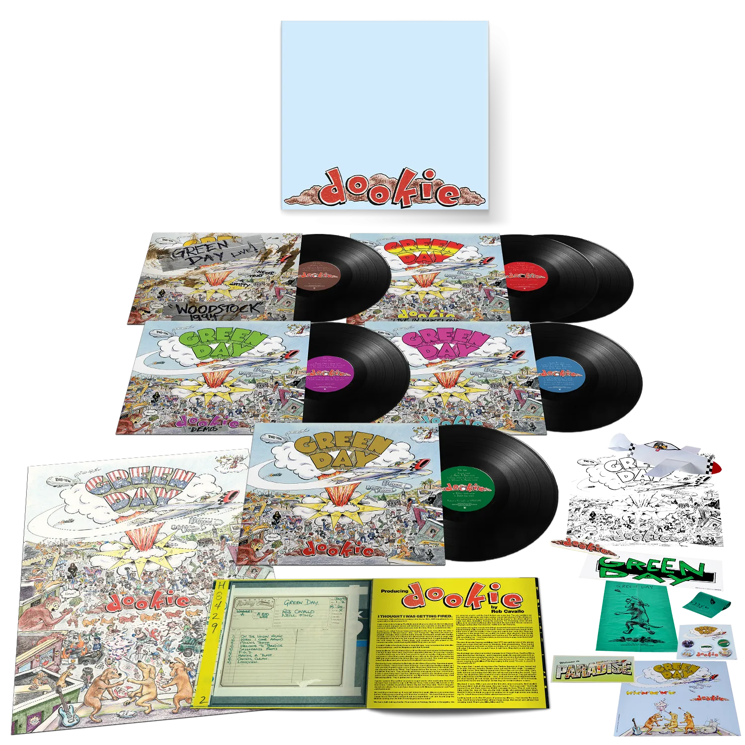 Dookie 30th Anniversary Black Vinyl Box Set