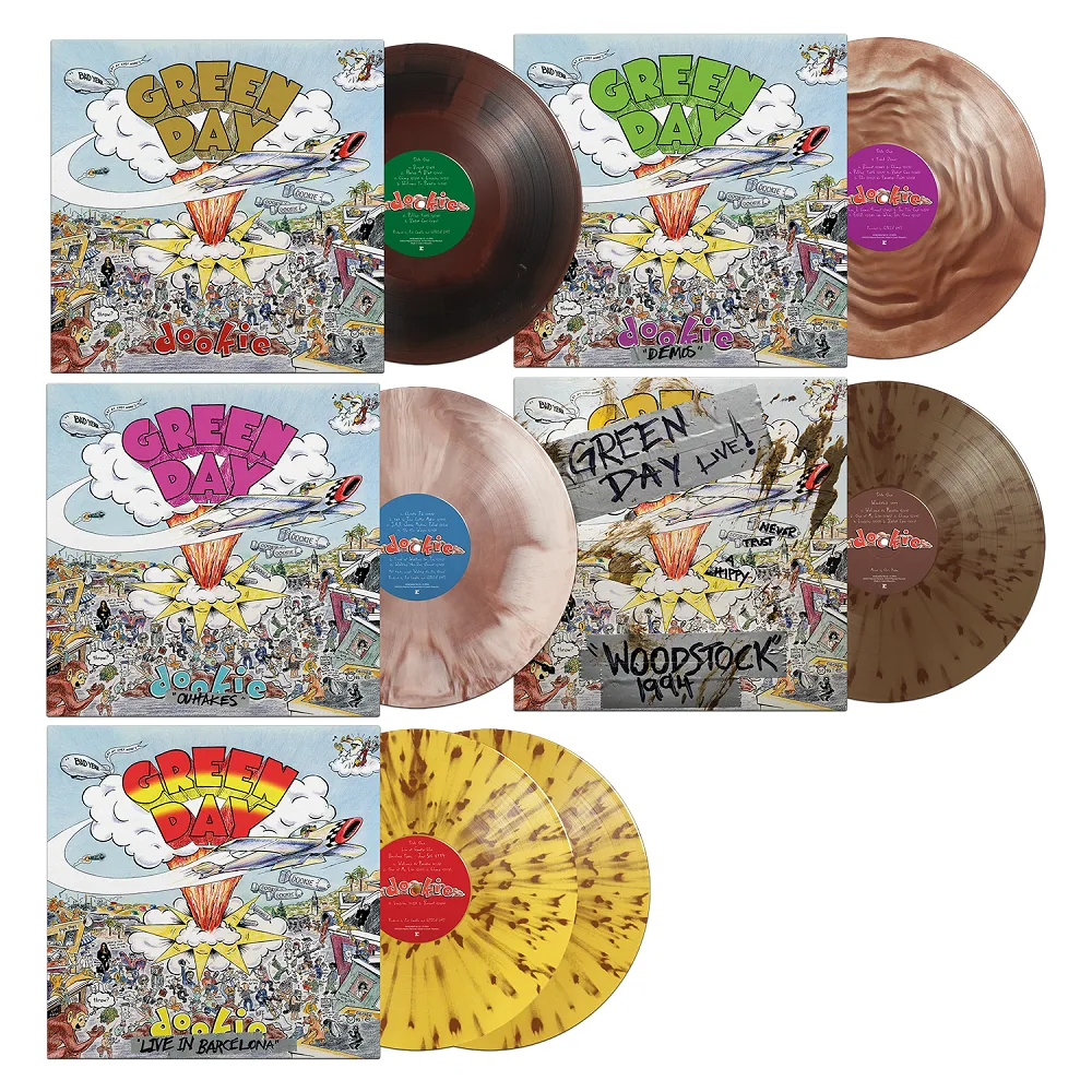 Dookie 30th Anniversary Color Vinyl Box Set