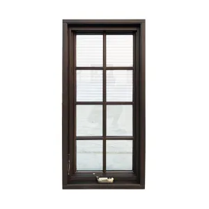 DOORWIN 2021Factory wholesale casement window crank black windows supplier