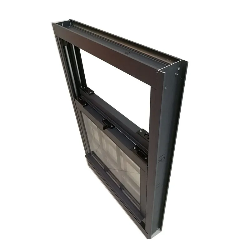 Factory direct cheap aluminum windows awning window black