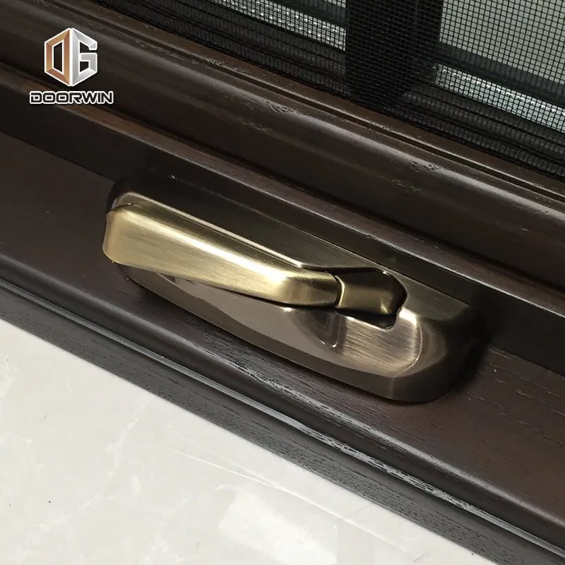 Factory wholesale casement window crank black windows supplier