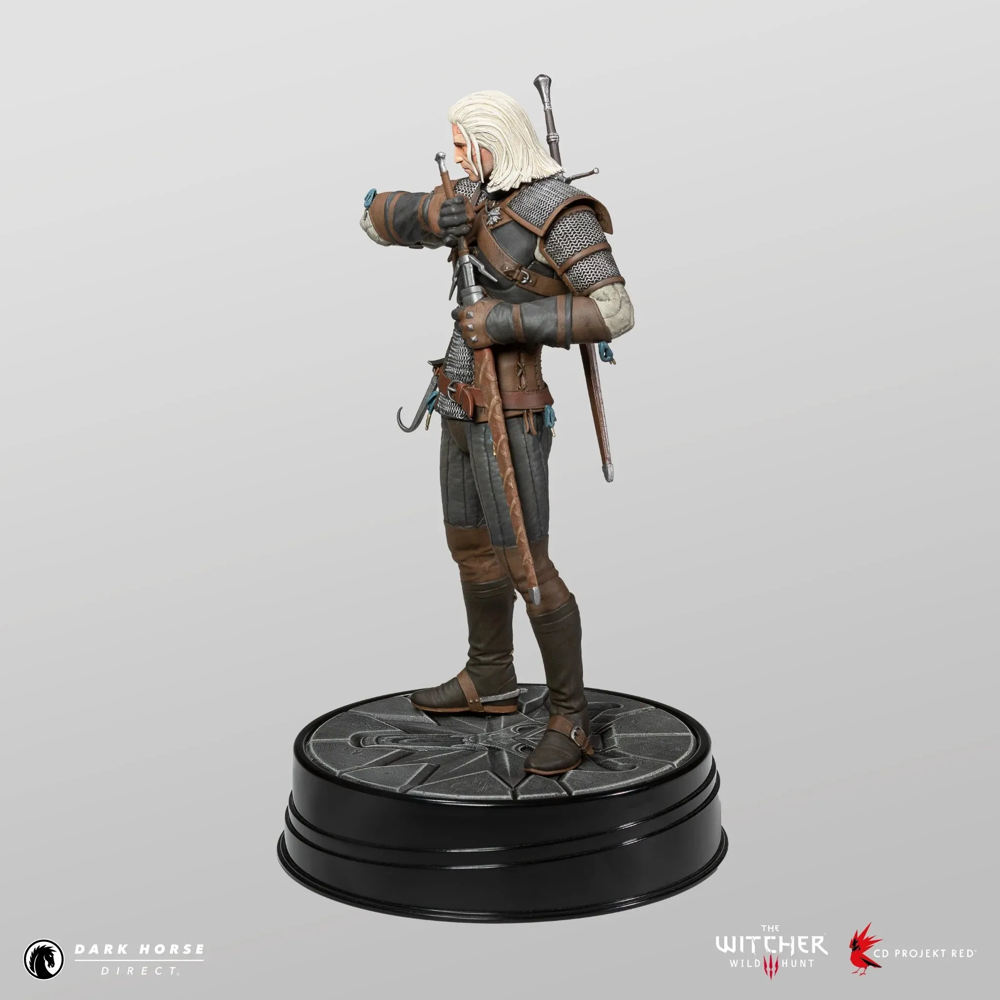 Figure Dark Horse Comics, The Witcher 3 - Wild Hunt: Geralt Deluxe Hearts of Stone, 24 cm