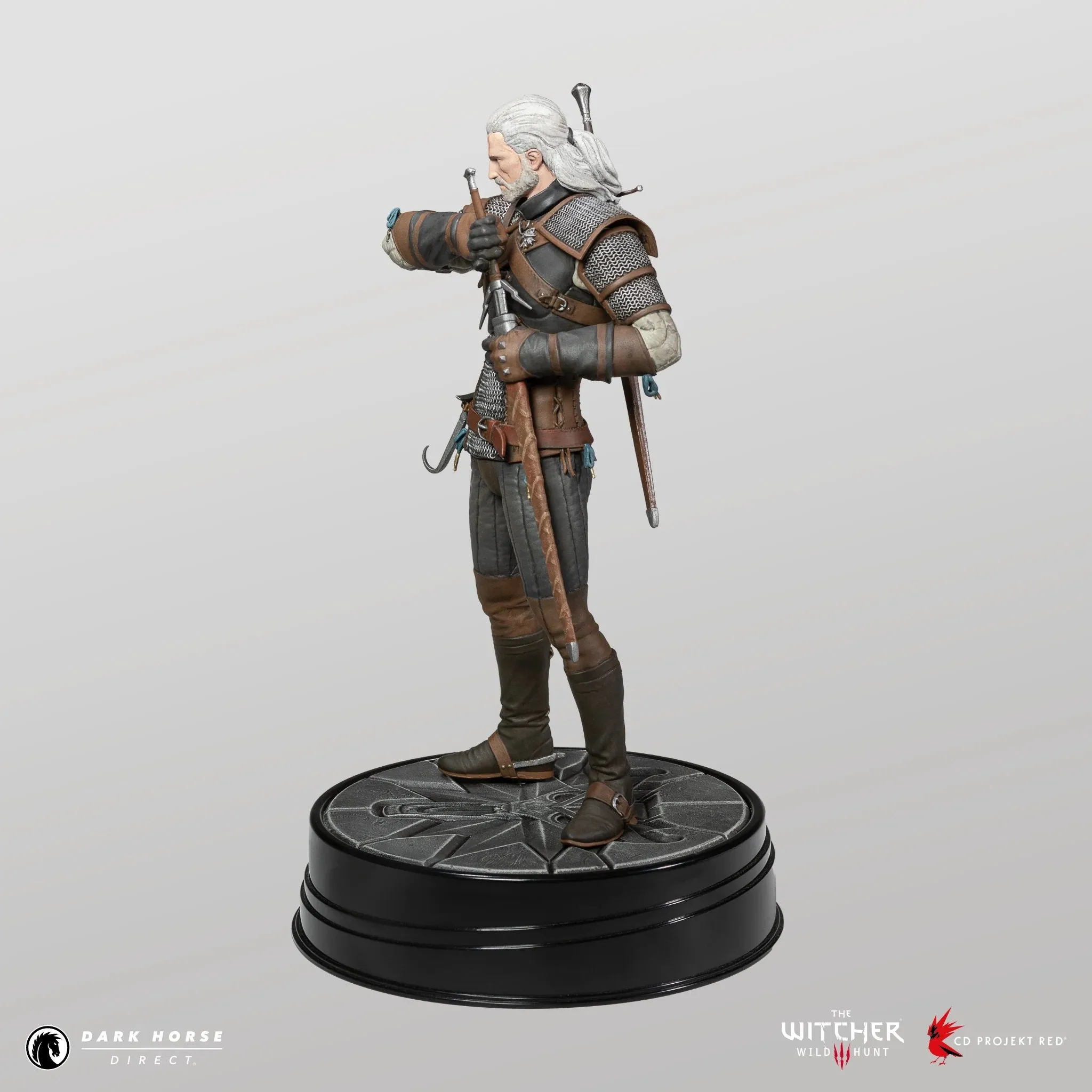 Figure Dark Horse Comics, The Witcher 3 - Wild Hunt: Geralt Deluxe Hearts of Stone, 24 cm