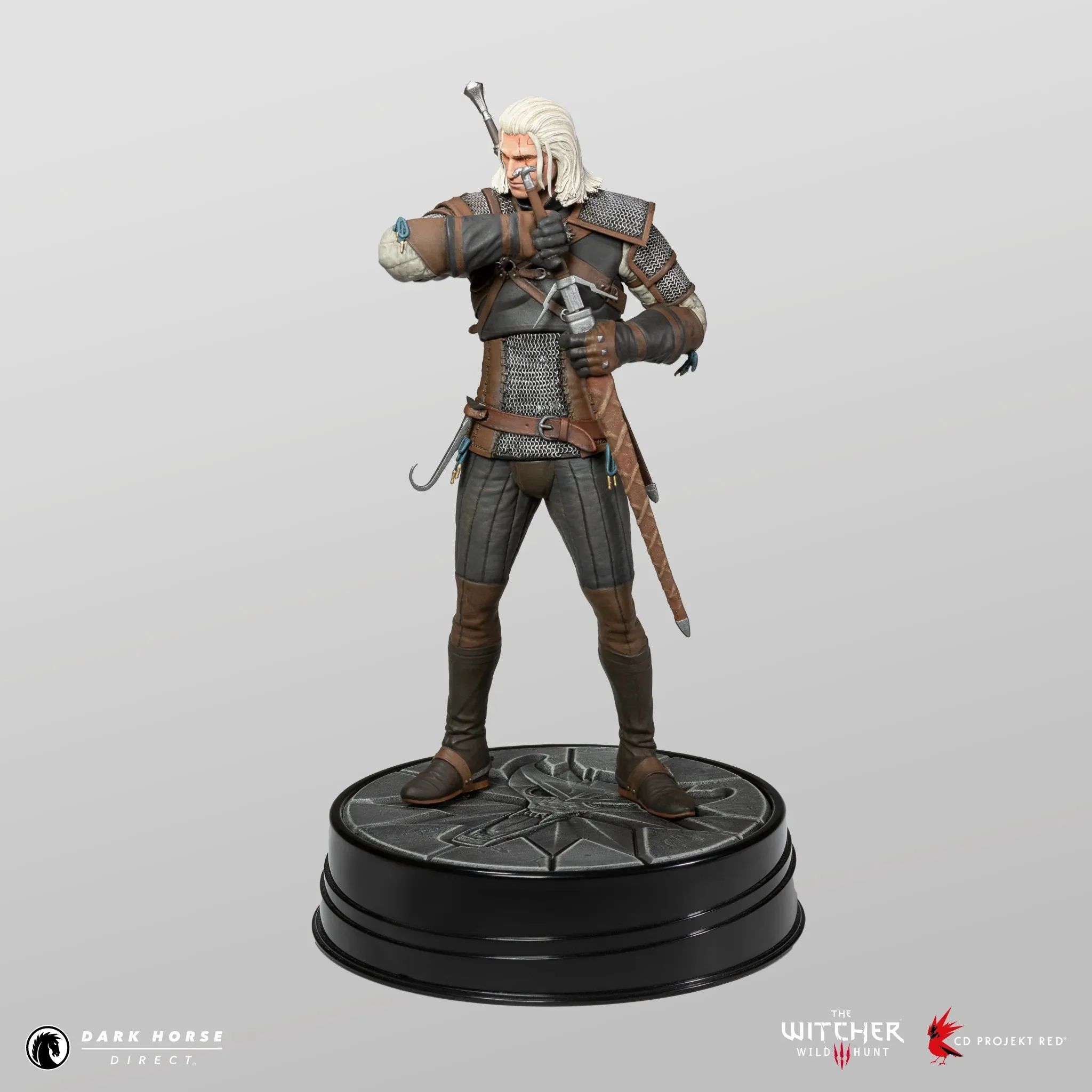 Figure Dark Horse Comics, The Witcher 3 - Wild Hunt: Geralt Deluxe Hearts of Stone, 24 cm