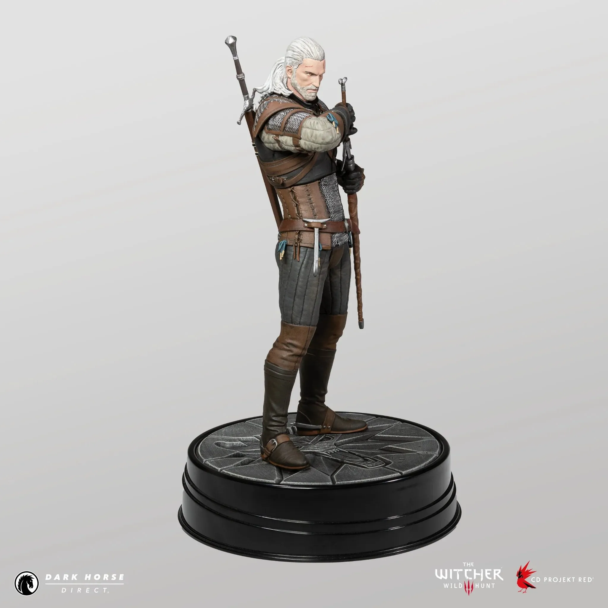 Figure Dark Horse Comics, The Witcher 3 - Wild Hunt: Geralt Deluxe Hearts of Stone, 24 cm