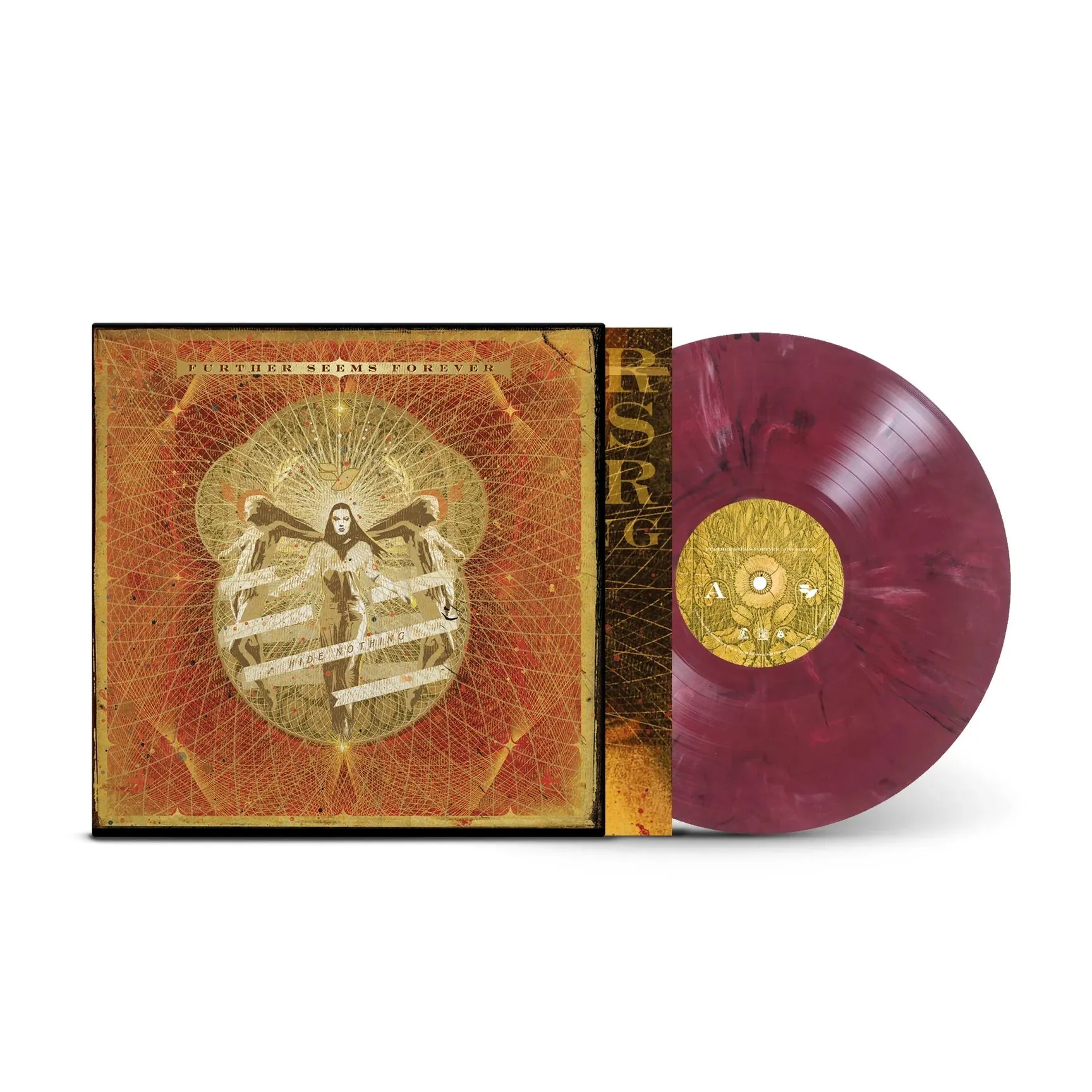 Further Seems Forever: Hide Nothing Burgundy Marble Vinyl LP (Import)