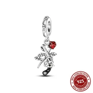 Guns and Roses Charm