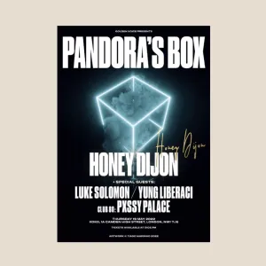 Honey Dijon Signed Event Poster