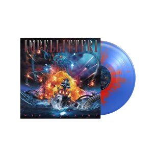 Impellitteri - War Machine - Limited Edition Blue/Red Splatter Vinyl LP