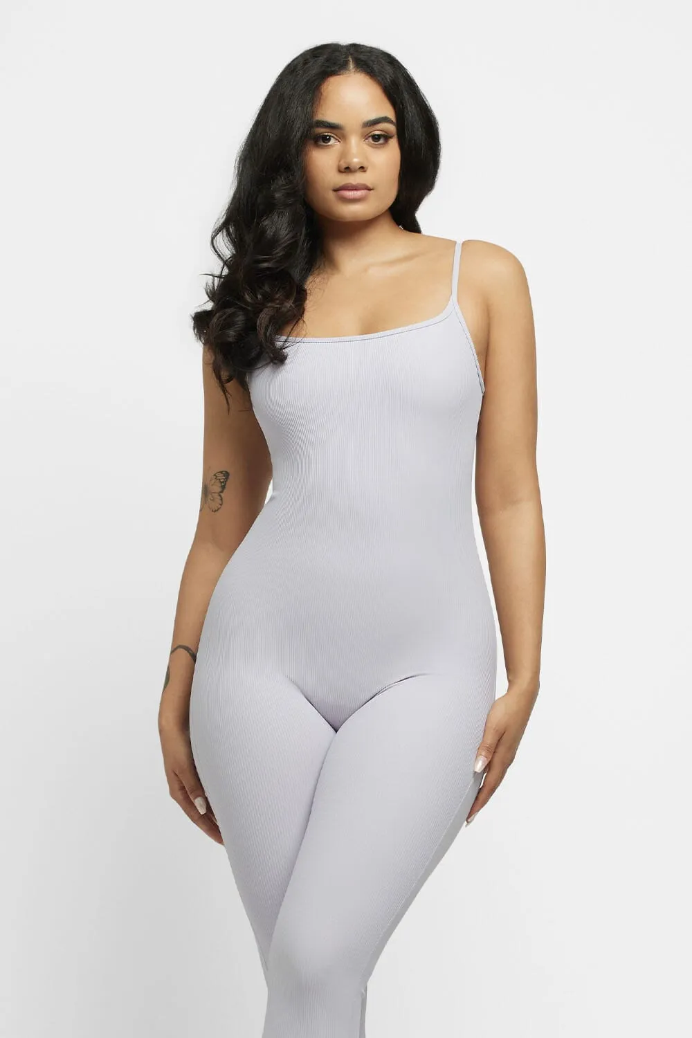 LUXRIB™ Backless Unitard