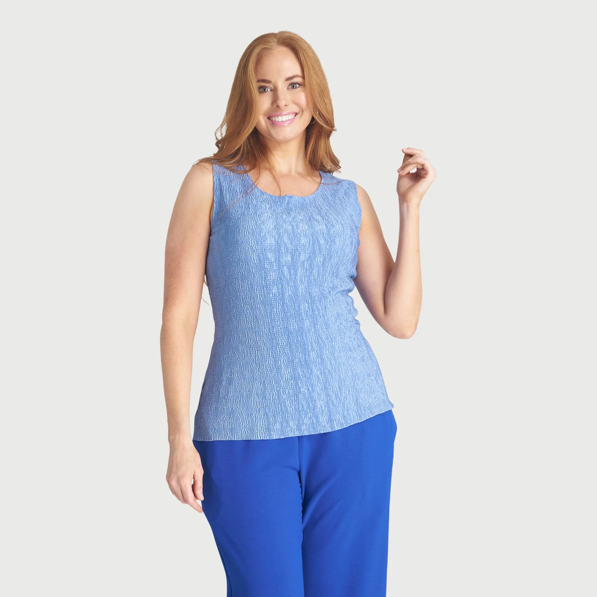 Maeve Periwinkle Sleeveless Top