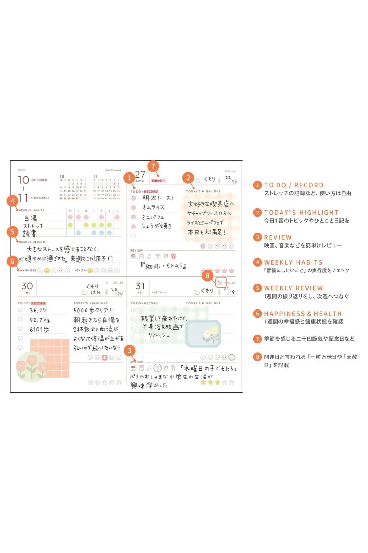 MARK'S 2025 Square 148 Weekly Block Planner