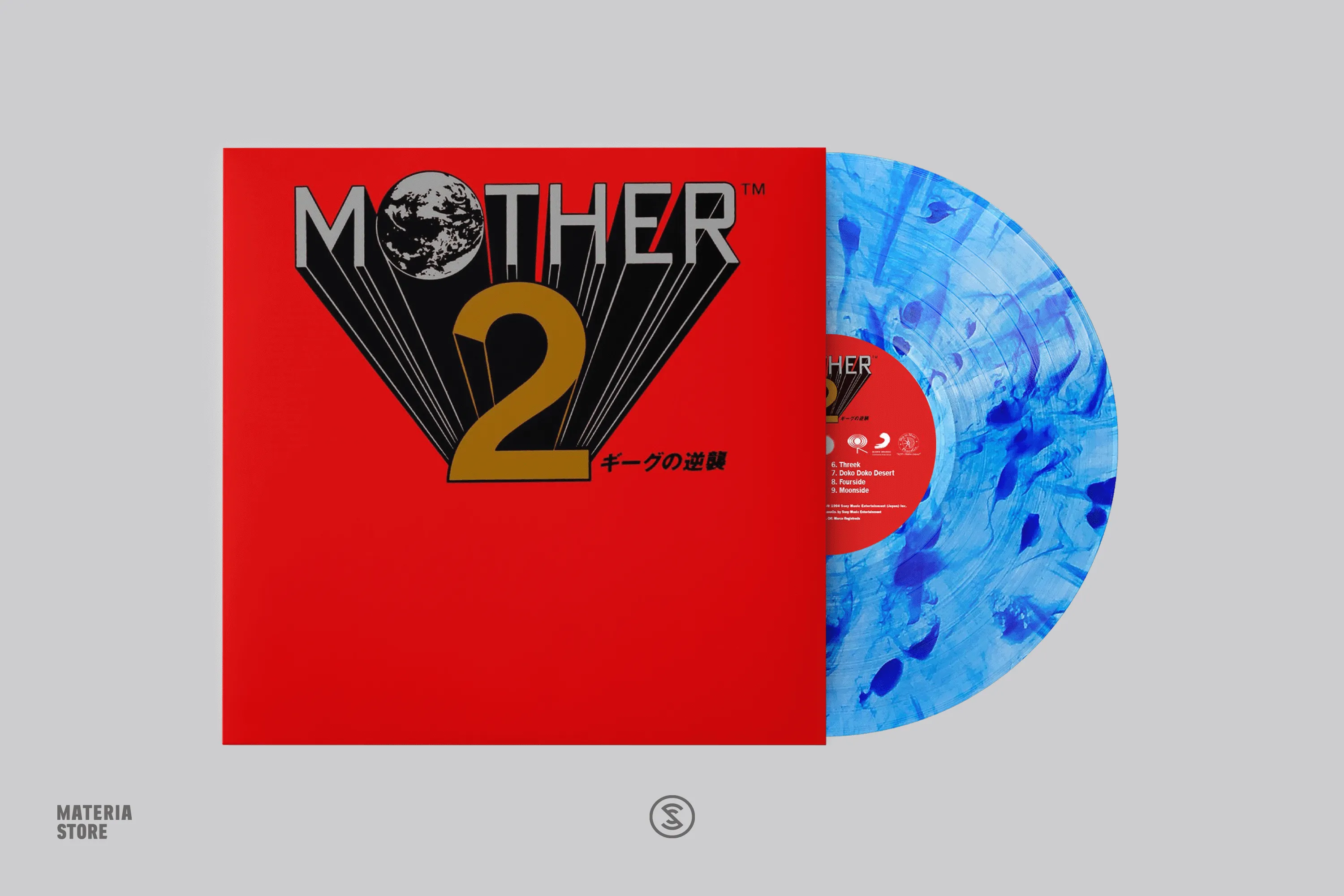 MOTHER 2: Gyiyg Strikes Back! (MOTHER2 ギーグの逆襲) - Game Soundtrack - Hirokazu Tanaka & Keiichi Suzuki (2xLP Vinyl Record) - Blue Marble