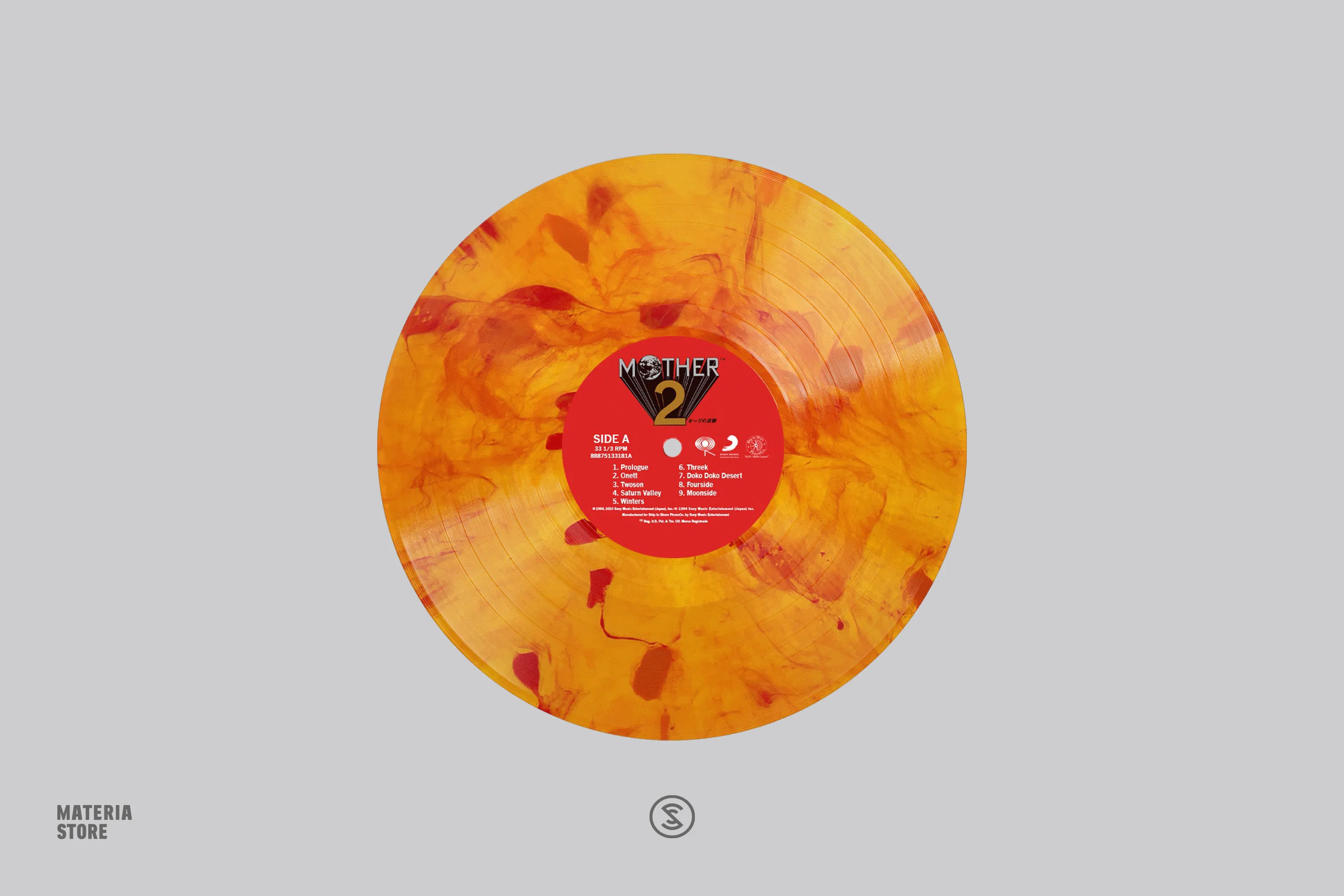 MOTHER 2: Gyiyg Strikes Back! (MOTHER2 ギーグの逆襲) - Game Soundtrack - Hirokazu Tanaka & Keiichi Suzuki (2xLP Vinyl Record) - Orange Marble