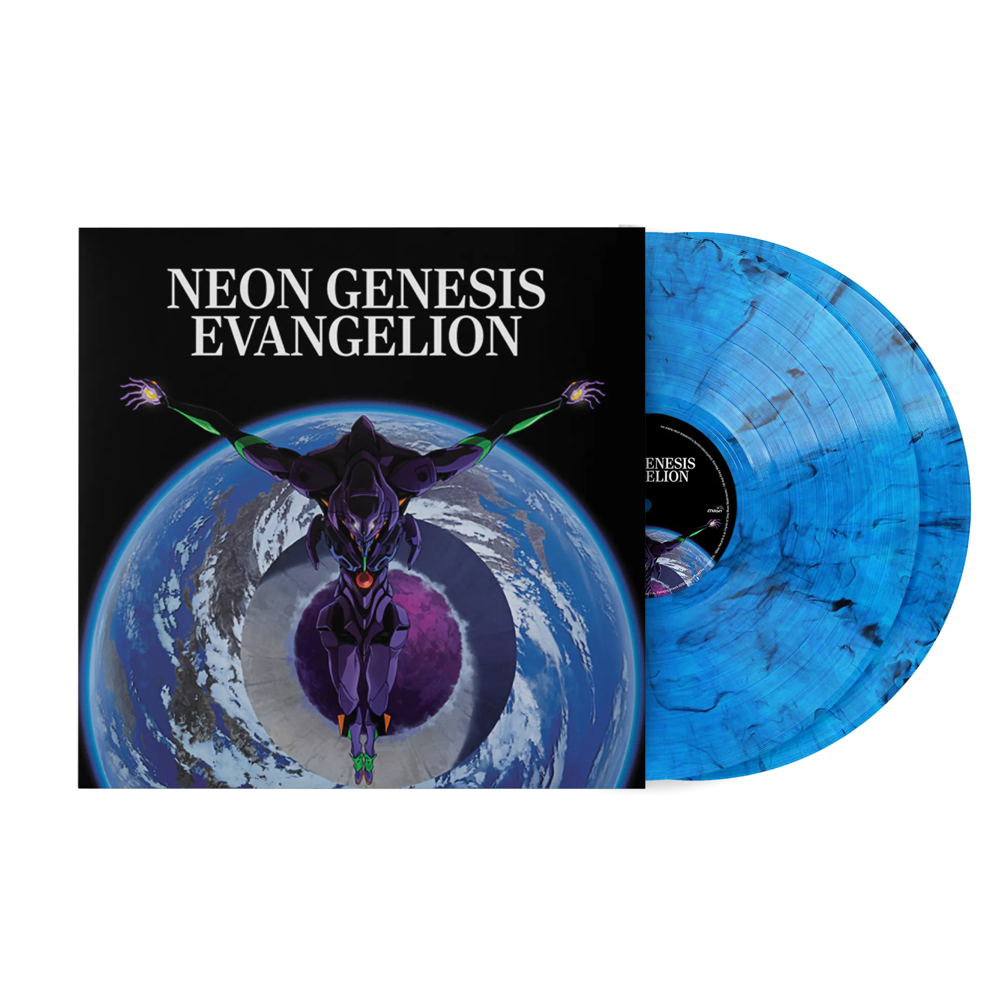 Neon Genesis Evangelion (Original Series Soundtrack) - Shiro Sagisu (2xLP Blue Vinyl Record)