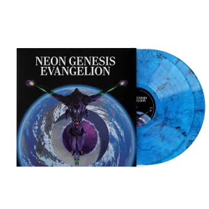 Neon Genesis Evangelion (Original Series Soundtrack) - Shiro Sagisu (2xLP Blue Vinyl Record)