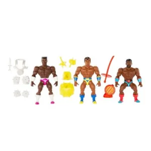 New - Masters of the Universe Sun-Man and Rulers of the Sun Action Figure Set - 3pk