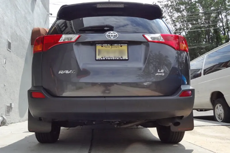 Rally Armor Black UR Mud Flap w/ Grey Logo | 2013-2016 Toyota RAV4