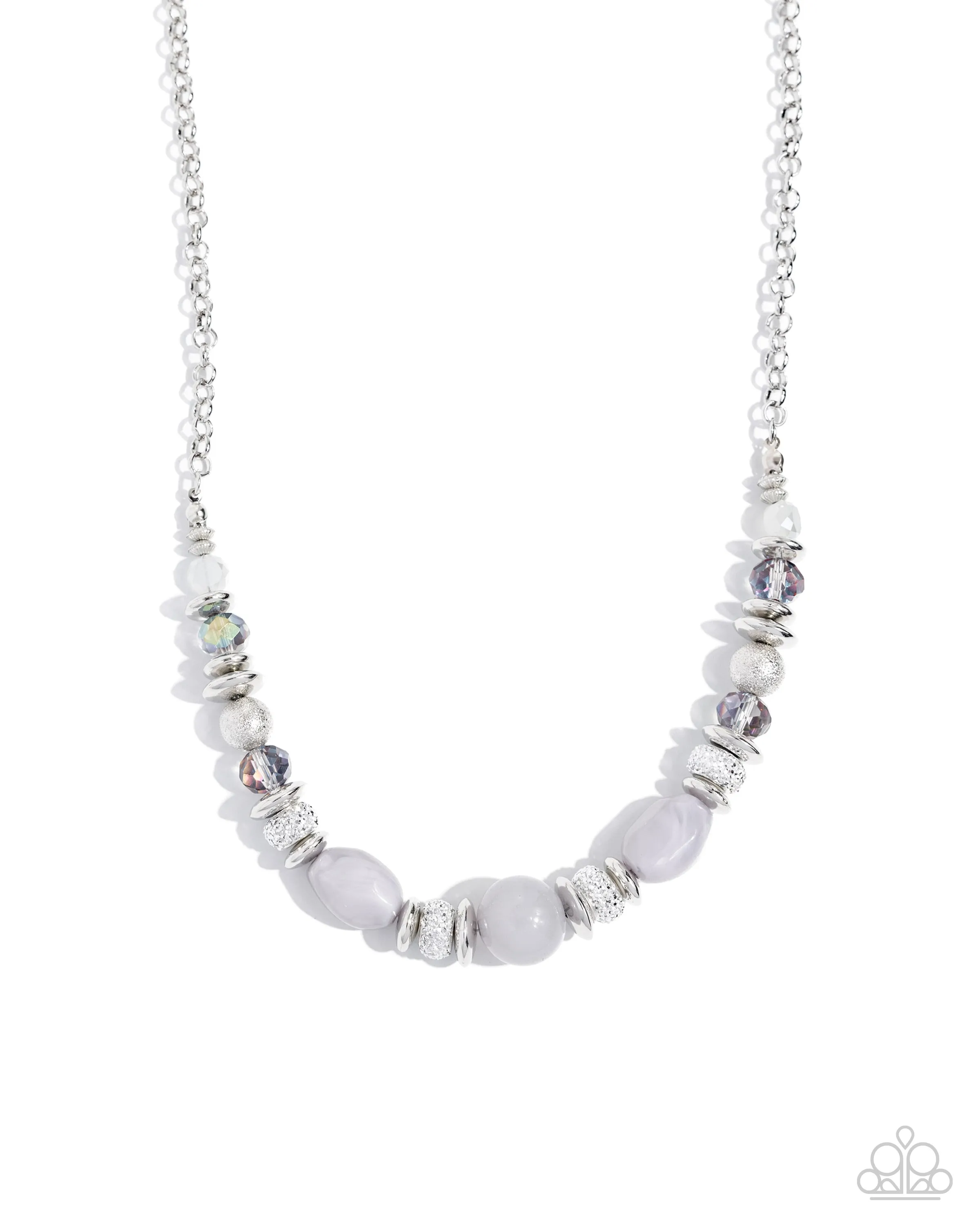 Refined Redux - Silver Necklace - Paparazzi Accessories