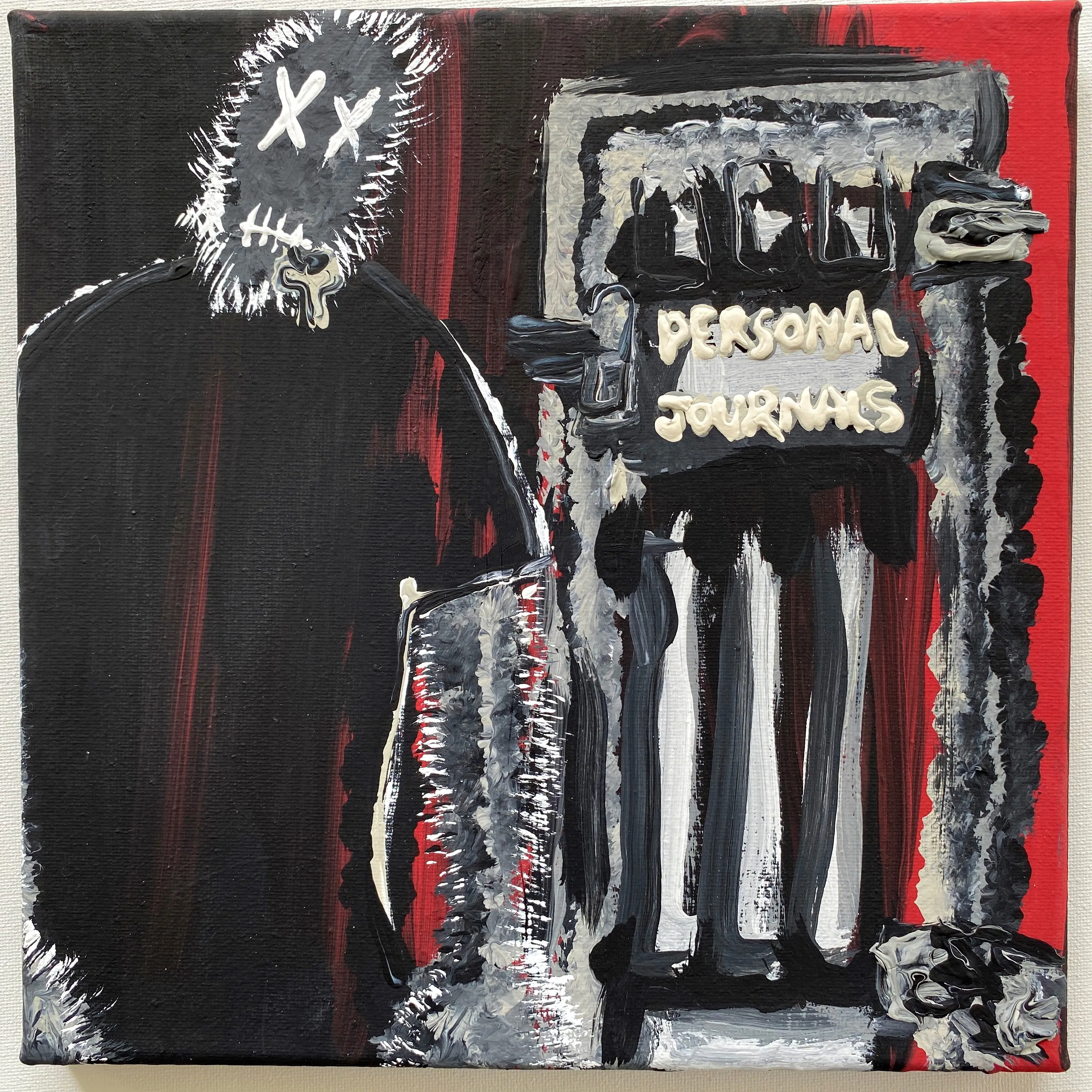 Sage Francis - Personal Journals PAINTINGS by QFetti