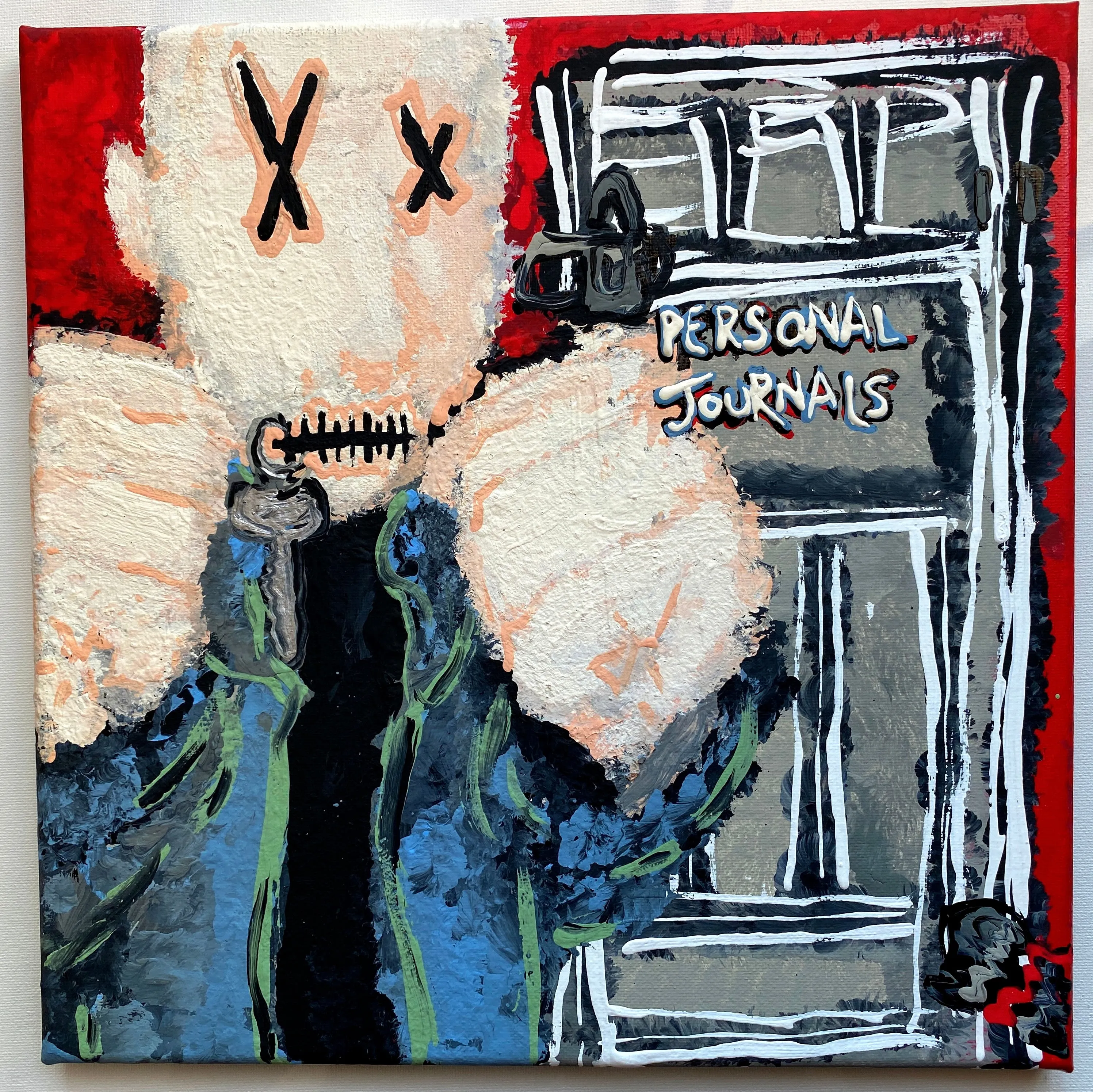 Sage Francis - Personal Journals PAINTINGS by QFetti