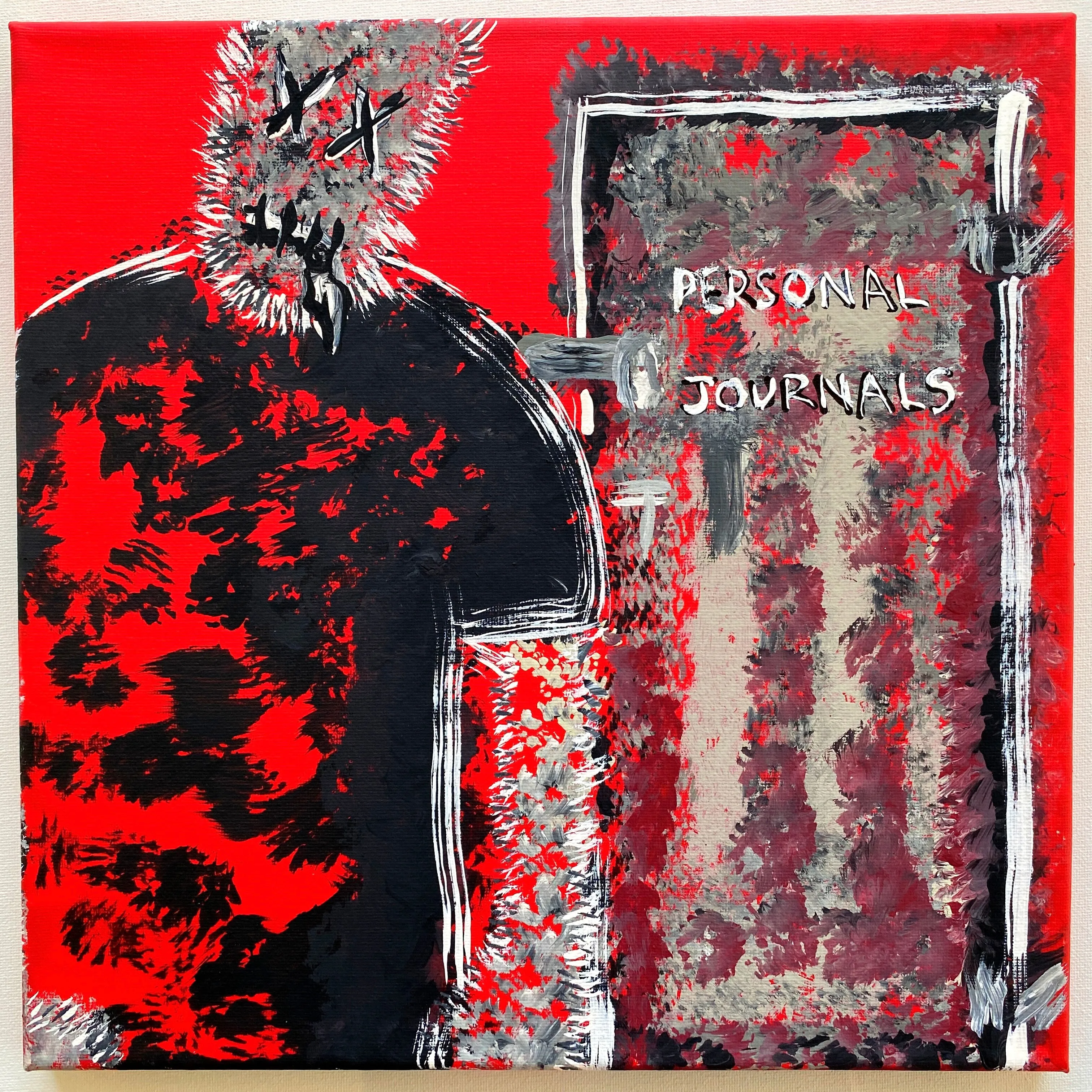 Sage Francis - Personal Journals PAINTINGS by QFetti