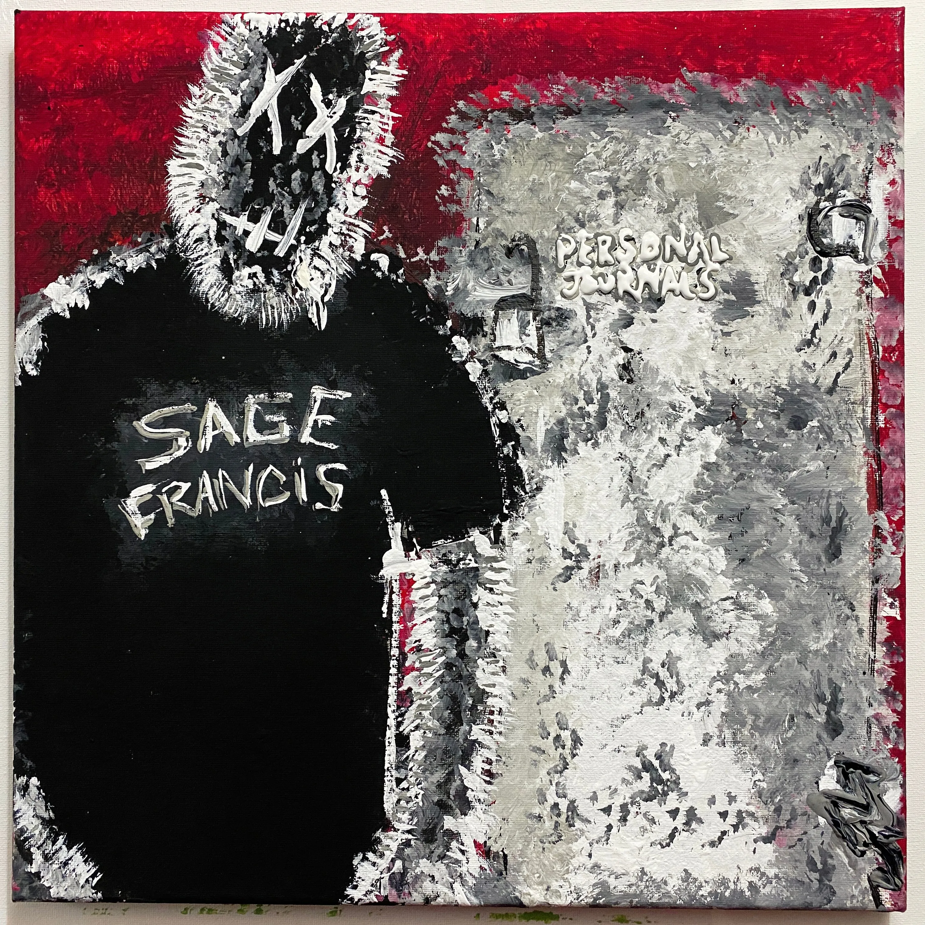 Sage Francis - Personal Journals PAINTINGS by QFetti