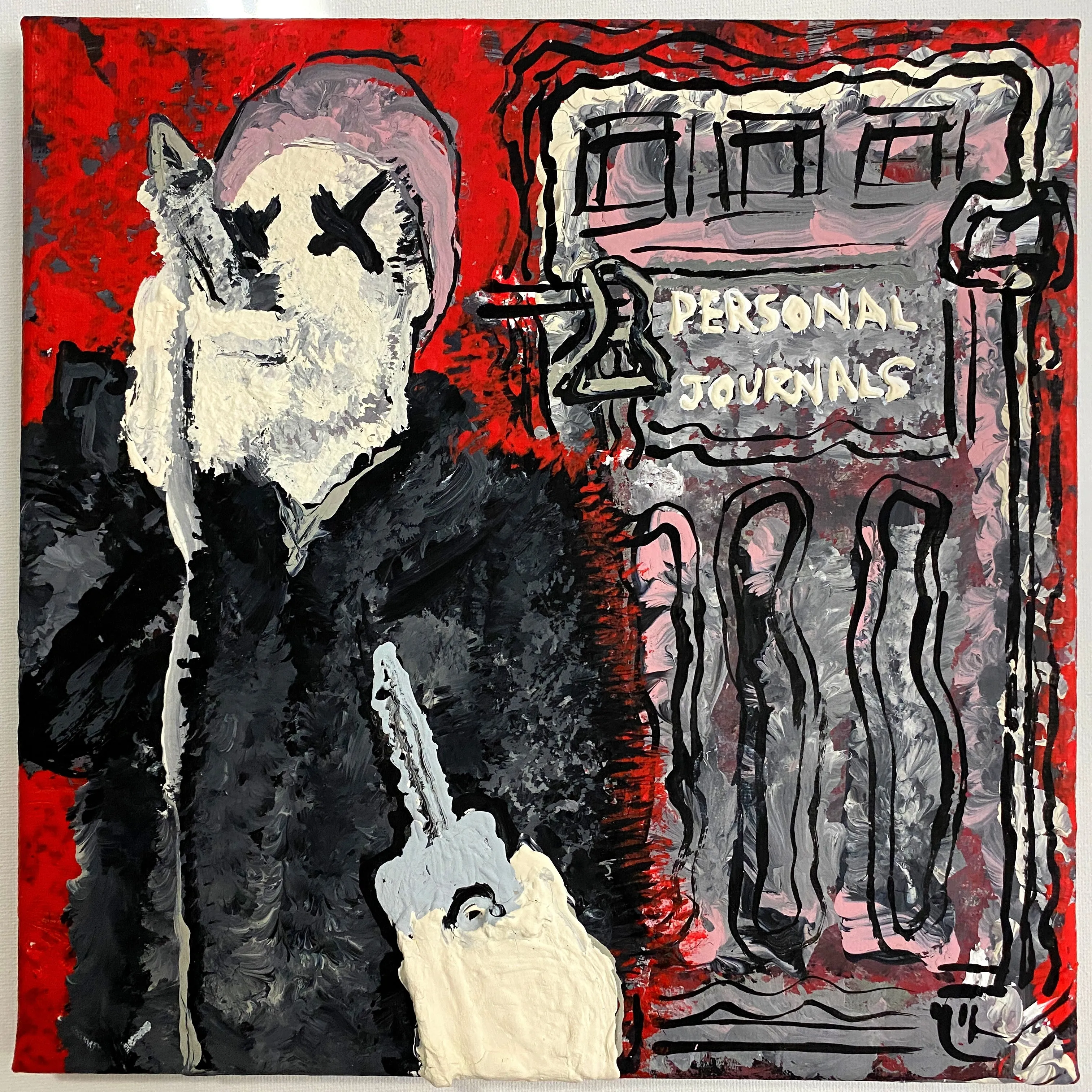 Sage Francis - Personal Journals PAINTINGS by QFetti