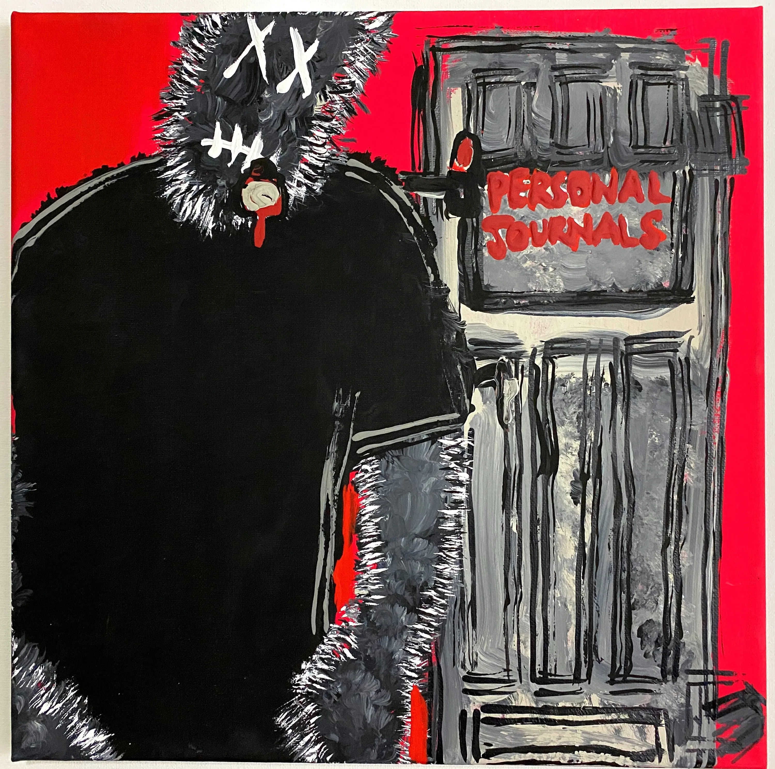 Sage Francis - Personal Journals PAINTINGS by QFetti