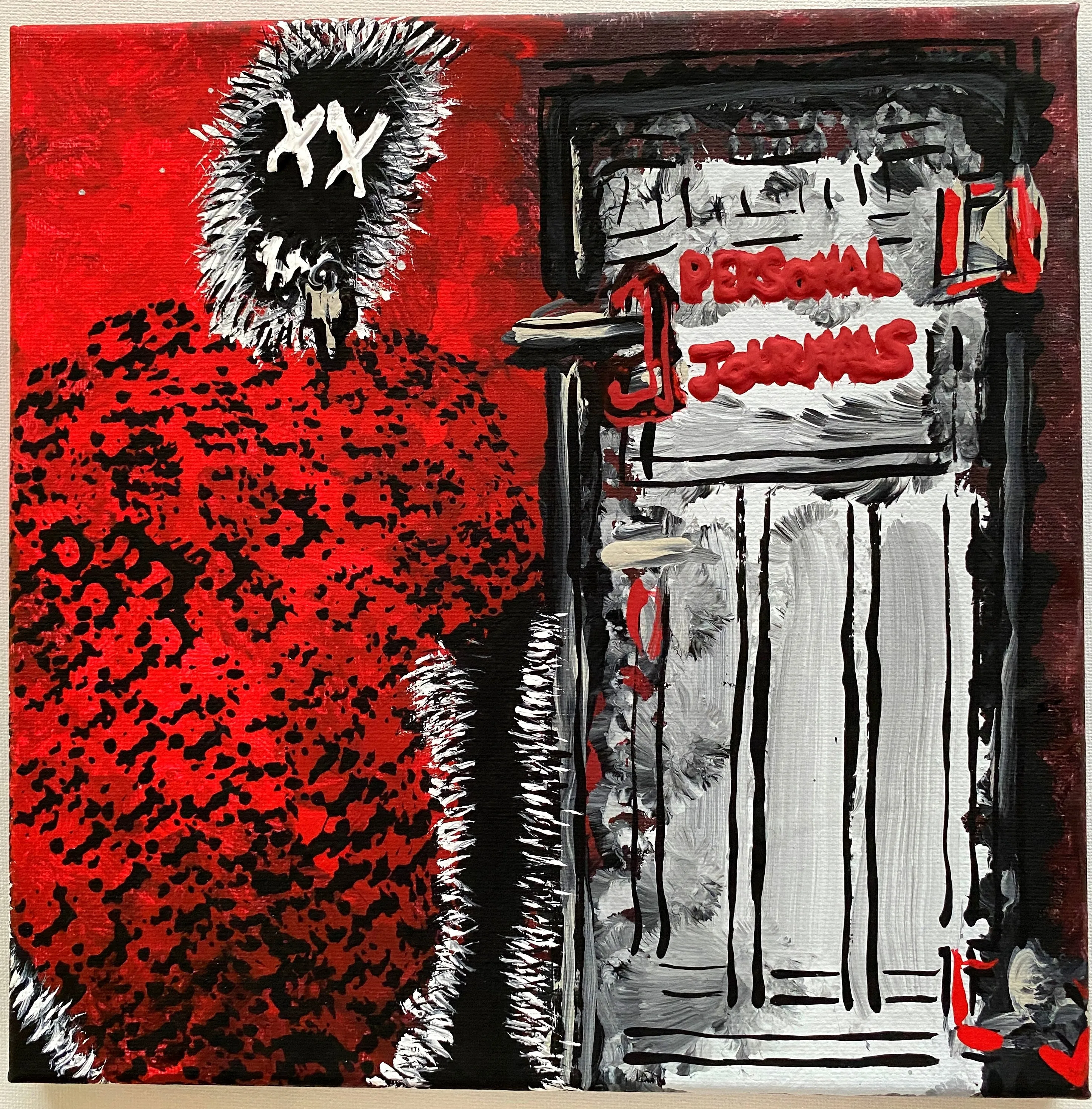 Sage Francis - Personal Journals PAINTINGS by QFetti